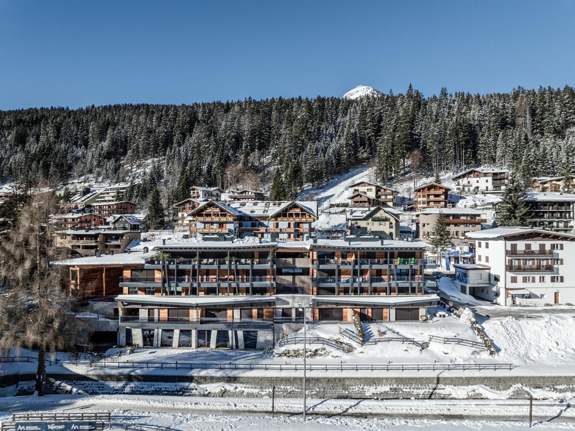 Campiglio Wood Apartment Madonna di Campiglio Luaran gambar