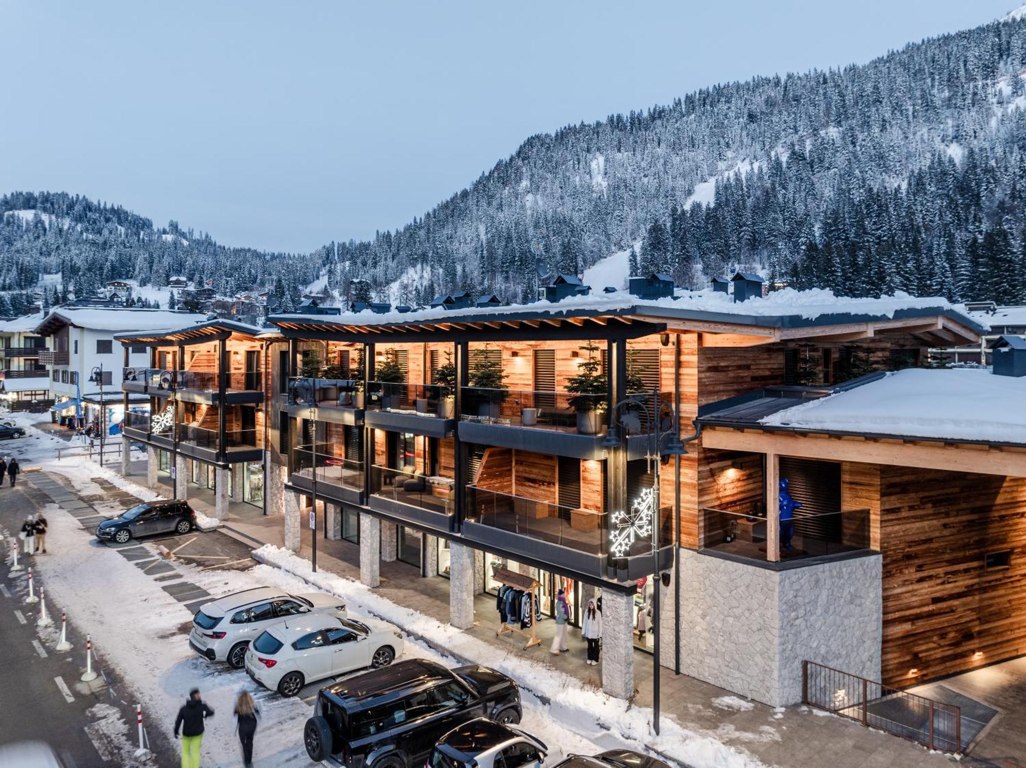 Campiglio Wood Apartment Madonna di Campiglio Luaran gambar